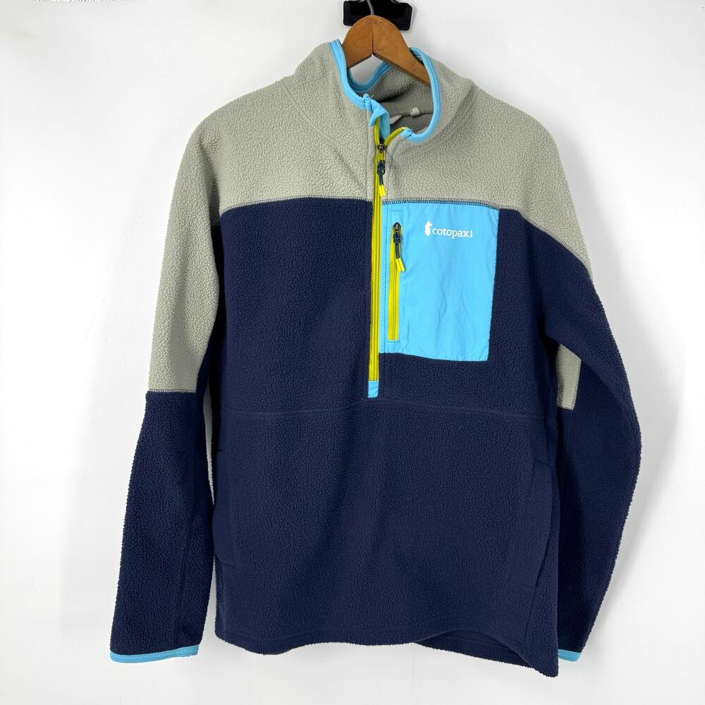 Cotopaxi Abrazo Fleece Half Zip Pullover Jacket Mens M Hiking Outdoor Gorpcore